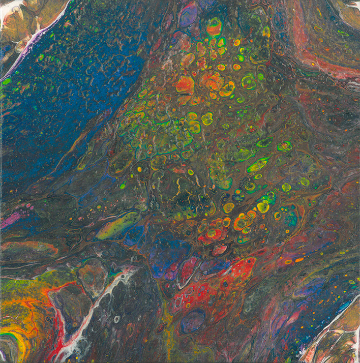 "Solfatara in Color" Canvas Print