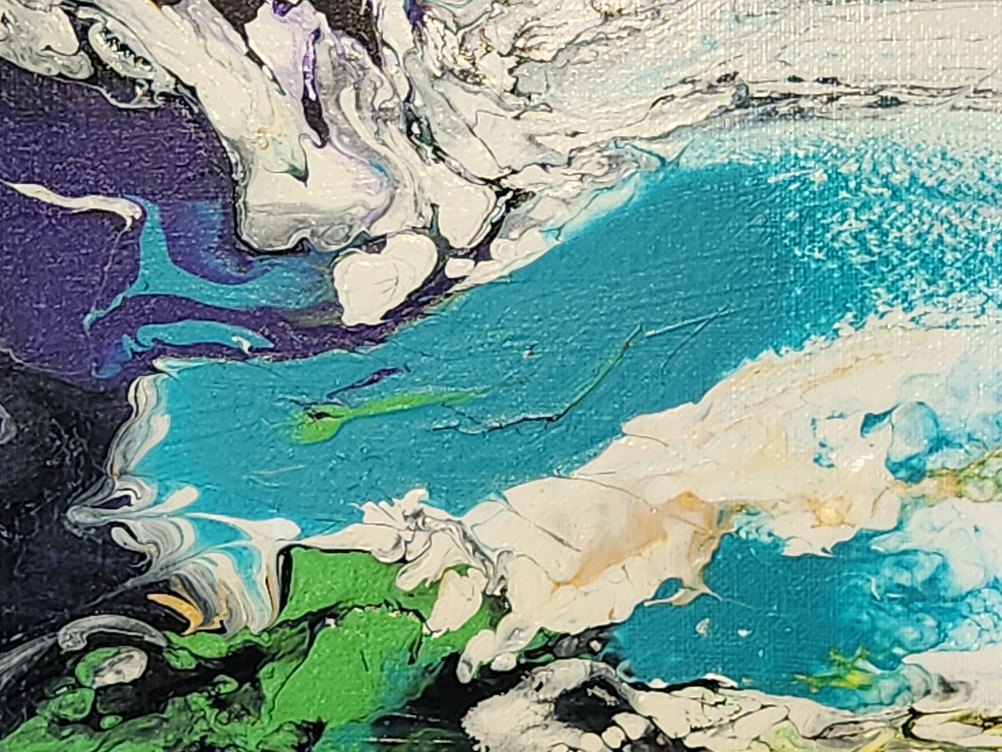 Original Abstract Acrylic Painting 010-23