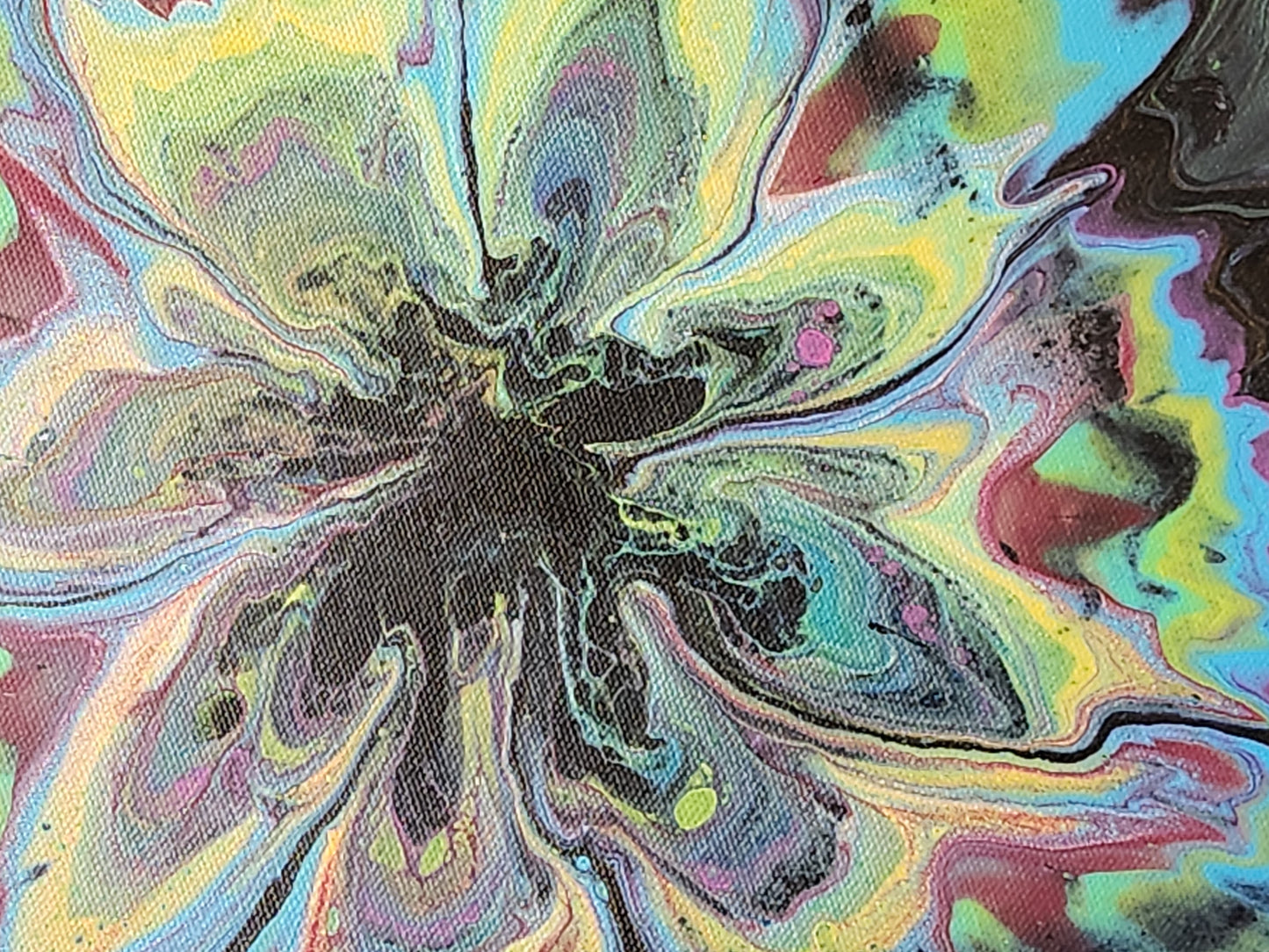 Original Abstract Acrylic Painting 013-24R