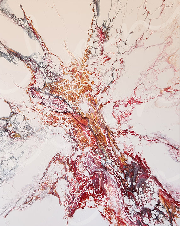 Original Abstract Acrylic Painting 016-25