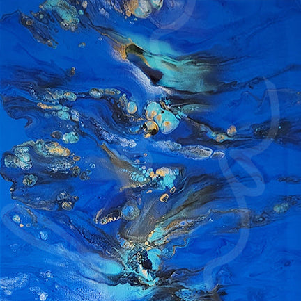 Original Abstract Acrylic Painting 018-25