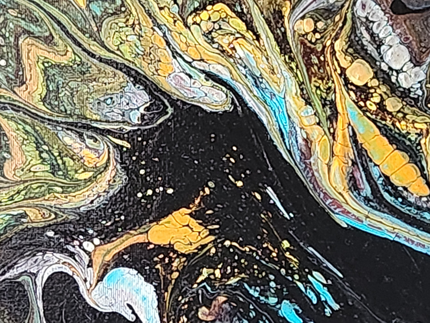 Original Abstract Acrylic Painting 034-23