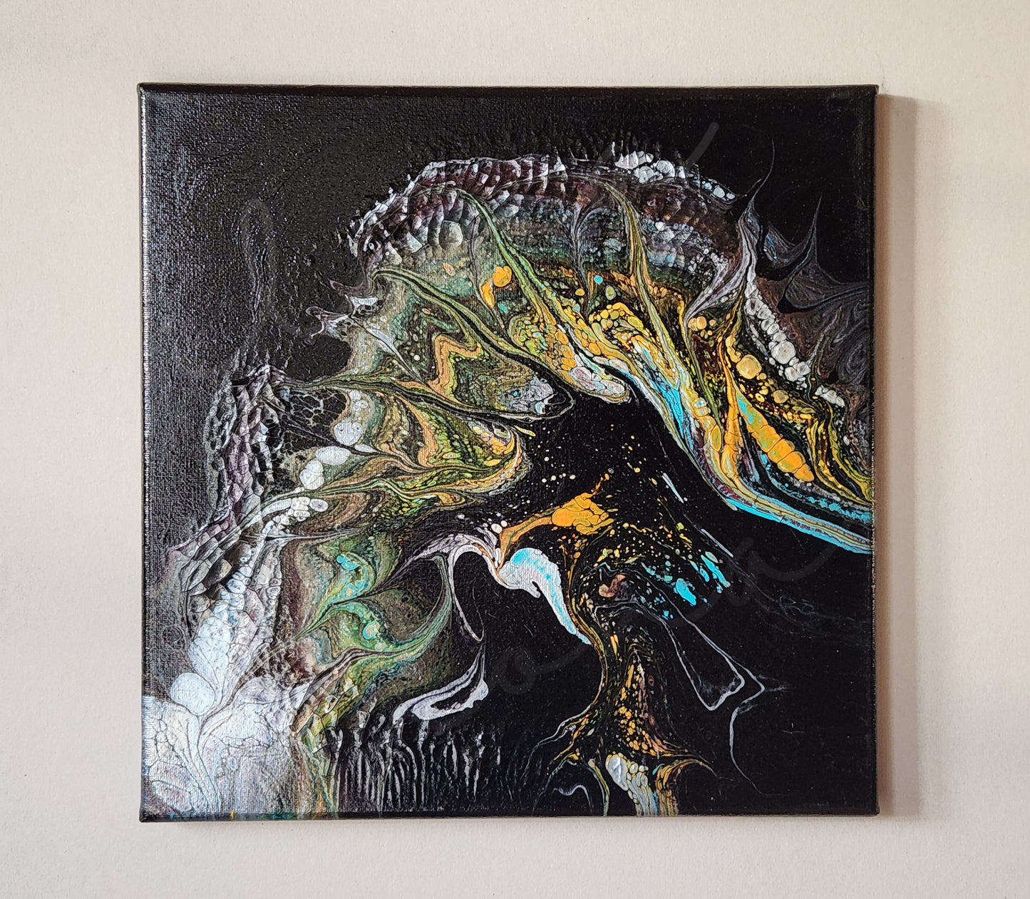Original Abstract Acrylic Painting 034-23
