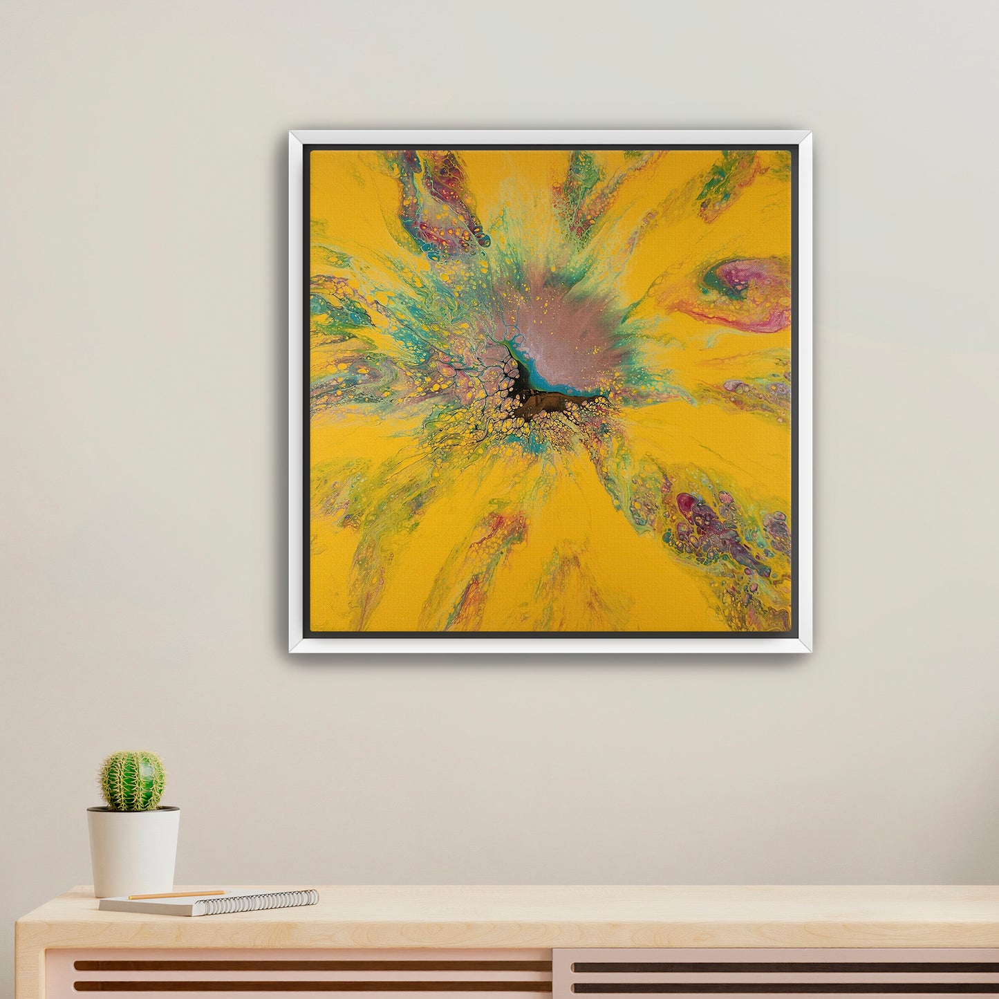 "Burst of Yellow"