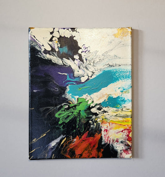 Original Abstract Acrylic Painting 010-23