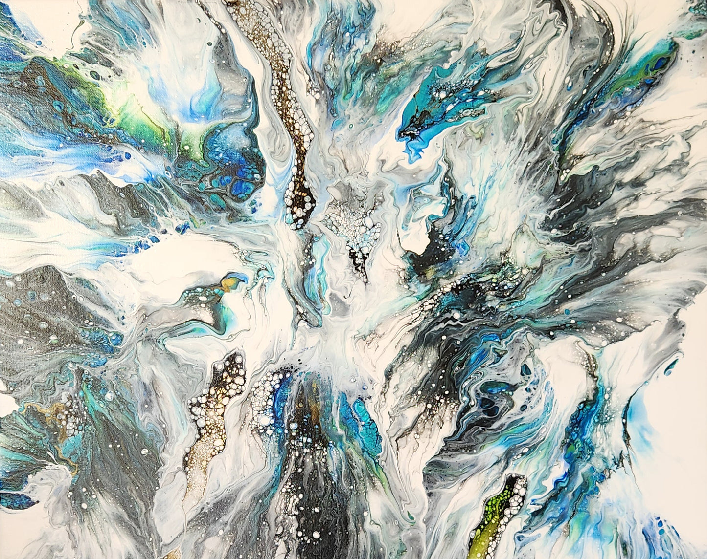 Original Abstract Acrylic Painting - 030-25