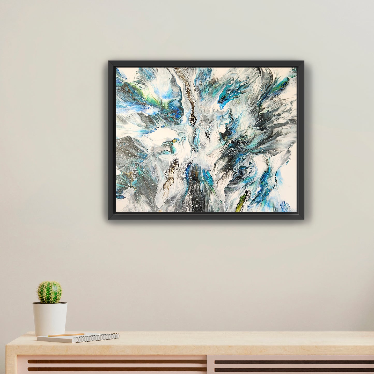 Original Abstract Acrylic Painting - 030-25